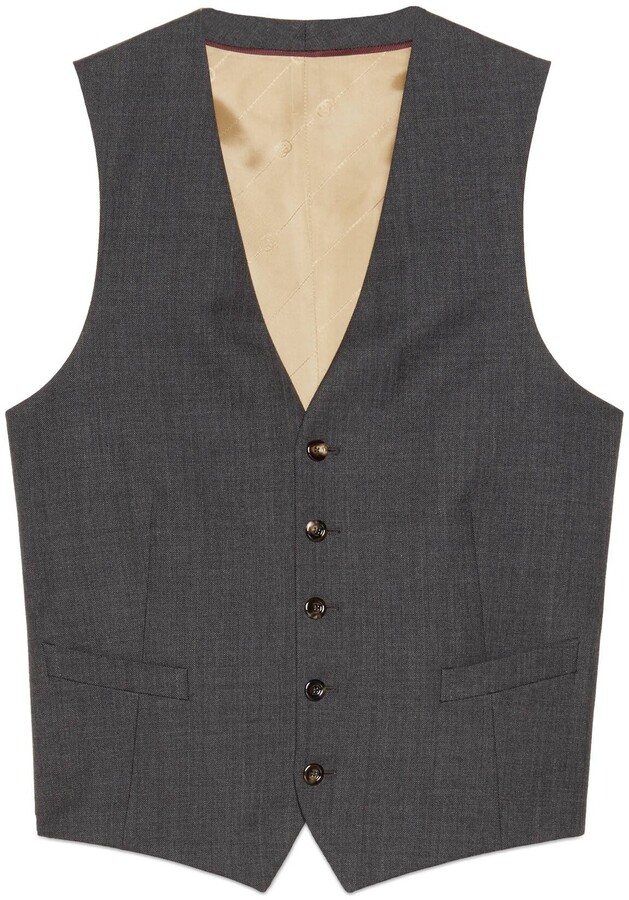 Gucci wool mohair formal vest Clearance
