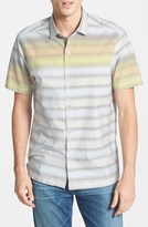 Thumbnail for your product : Tommy Bahama 'Ombré Hombre' Island Modern Fit Silk Campshirt