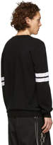 Thumbnail for your product : Balmain Black Knit Logo Sweater