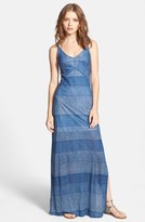Thumbnail for your product : Splendid Textured Stripe Maxi Dress