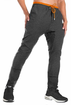 grey skinny tracksuit bottoms