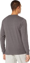 Thumbnail for your product : Champion Classic Graphic Small Logo Long Sleeve Tee (Granite Heather) Men's Clothing