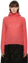 Thumbnail for your product : Comme des Garcons Pink Mohair Hoodie