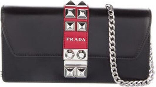 Prada Wallet On Chain - ShopStyle