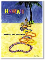 Thumbnail for your product : Americanflat Hawaii Print Art
