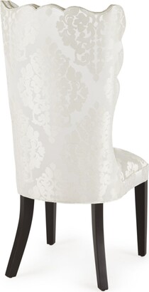 Haute House Pantages Damask Dining Chair, Ivory