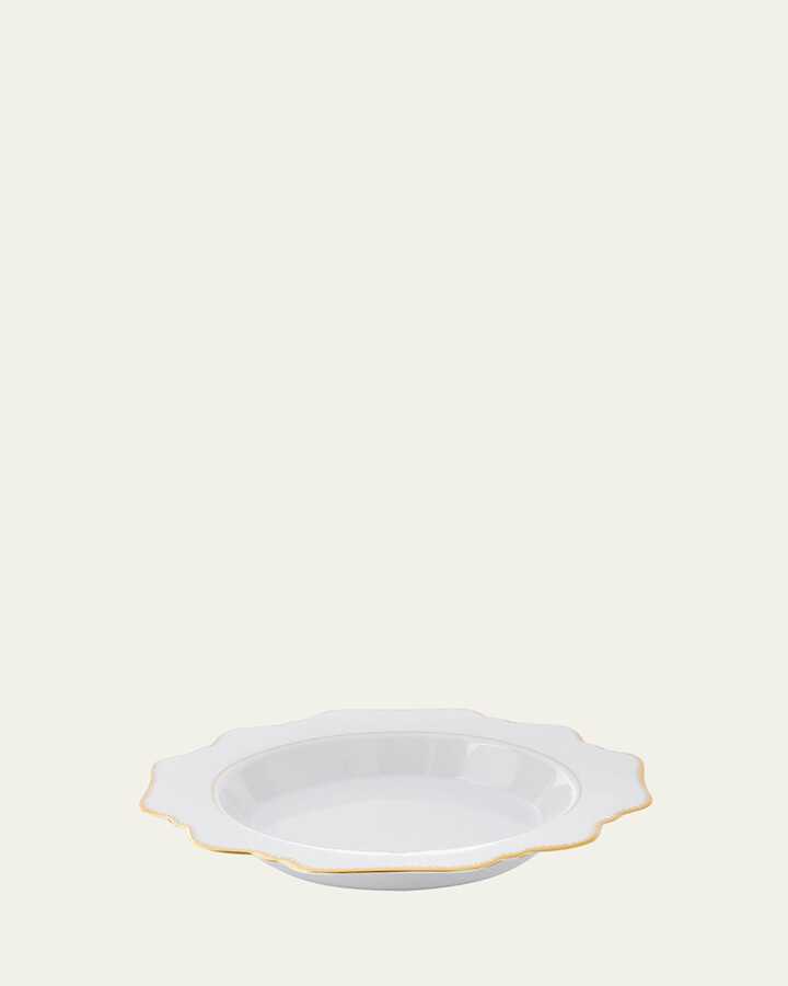 Simply Anna Antique Rimmed Soup Bowl