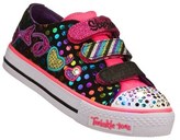 Thumbnail for your product : Skechers 'Twinkle Toes - Shuffles Burst O Fun' Light-Up Sneaker (Walker & Toddler)