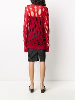 Thumbnail for your product : Ann Demeulemeester Distressed Sweater
