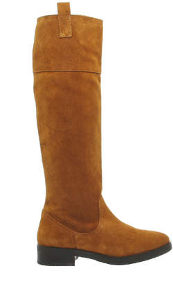Office Eastwood Knee Boots Rust Suede
