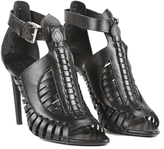 Thumbnail for your product : Proenza Schouler Woven Leather Sandal Heel
