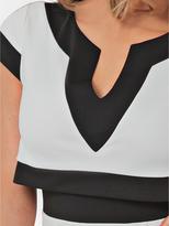 Thumbnail for your product : River Island Jessica Wright Talia Monochrome Midi Dress