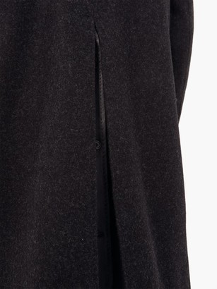 Aldo Maria Camillo - Single-breasted Felted Wool Coat - Grey