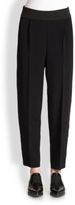 Thumbnail for your product : Stella McCartney Cropped Pleat-Front Pants