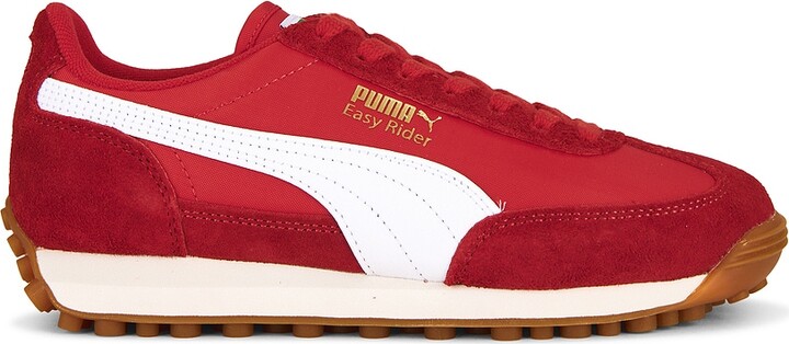 Puma Select Easy Rider Vintage Sneaker in Red
