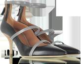 Thumbnail for your product : Malone Souliers Color Block Nappa Leather Robyn Pumps