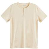 Thumbnail for your product : MANGO MAN Slub-cotton Henley t-shirt