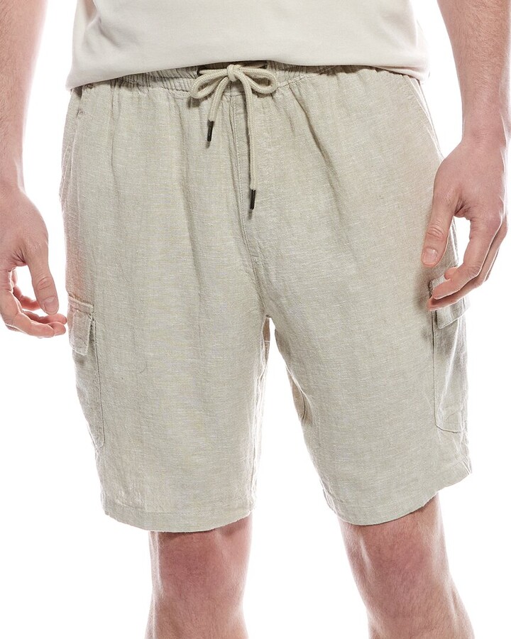 Mr.Swim Mr. Swim Linen-Blend Short