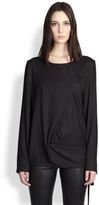 Thumbnail for your product : Ann Demeulemeester Infinity Jersey Top