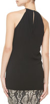 Thumbnail for your product : Donna Karan Jersey Keyhole Halter Blouse