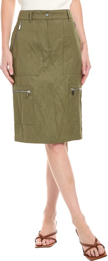 Michael Kors Collection Cargo Pencil Skirt