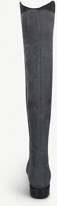 Stuart Weitzman 50/50 Suede Knee-High Boots, Size: 4.5 UK WOMEN