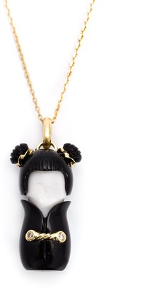 Kristin Hanson 'Kokeshi Doll'charm necklace