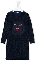 Thumbnail for your product : Little Marc Jacobs leopard knit dress - kids - Cotton/Viscose - 6 yrs