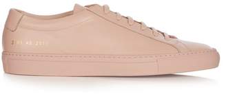 Common Projects Original Achilles Low Top Leather Trainers - Womens - Pink