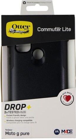 OtterBox Commuter Lite Series Case for Motorola Moto G Pure - Black