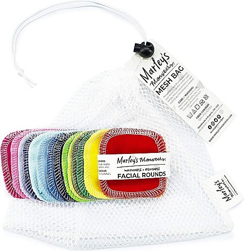 Marley's Monsters Mesh Laundry Bag & Facial Rounds Set - 20
