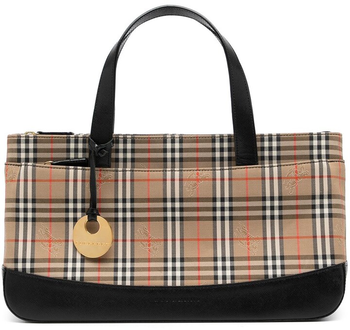 Burberry House Check Tote | Shop the world's largest collection of 