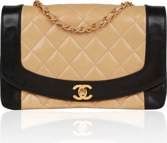 Chanel Owned Vintage Medium Diana Flap Shoulder Bag - ShopStyle