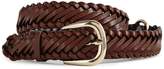 Thumbnail for your product : Reiss Hellier PLAITED LEATHER BELT