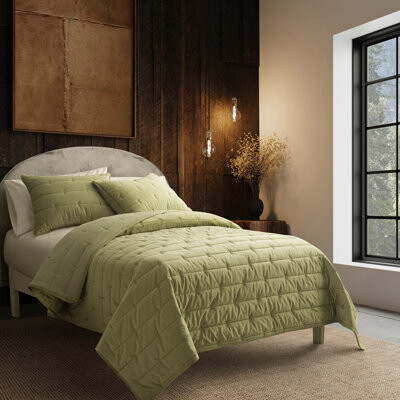 Indigo Road by Egypt Sherrod Malone Luxe Channeled Velvet Quilt Set