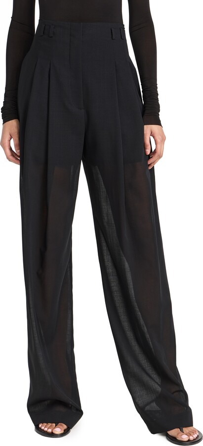 Philosophy di Lorenzo Serafini Wide Wool Voile Trousers