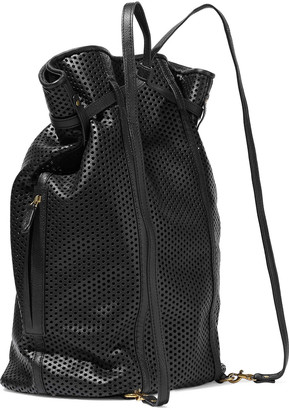 Jerome Dreyfuss Laser-cut Leather Backpack