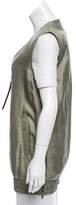 Thumbnail for your product : Rag & Bone Silk Zipper-Accented Vest