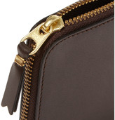 Thumbnail for your product : Comme des Garcons Half-Zip Leather Wallet