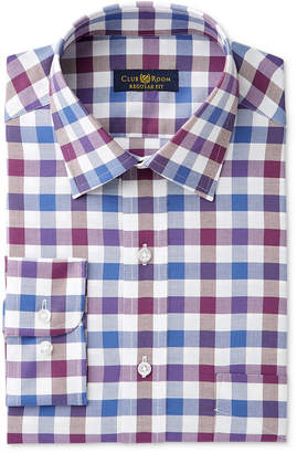Club Room Men's Classic/Regular Fit Print Dress Shirt, Created for Macy's
