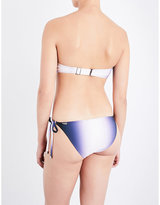 Thumbnail for your product : Prism Foraleza ombré bandeau bikini top
