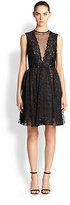 Thumbnail for your product : ABS by Allen Schwartz Lace Illusion Dress
