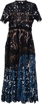 Thumbnail for your product : Self-Portrait 2 Women Dark blue Midi dress Polyester, Elastane