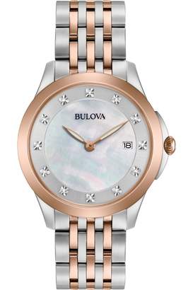 Bulova Ladies Diamond Gallery Diamond Watch 98S162
