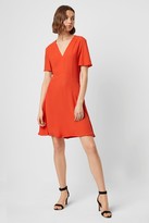 Thumbnail for your product : French Connection Galane Essian Crepe V Neck Dress