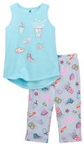 Thumbnail for your product : Petit Lem Pop Star Tank Pajama Set (Big Girls)