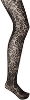 Thumbnail for your product : Forever 21 Floral Print Fishnet Tights