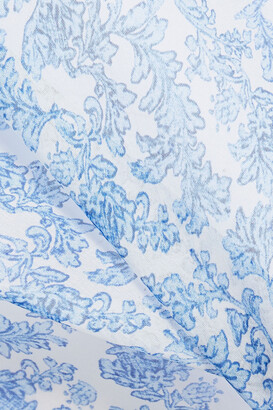 Preen by Thornton Bregazzi Printed silk-chiffon top