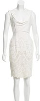 Thumbnail for your product : Valentino Cowl Neck Embellished Dress