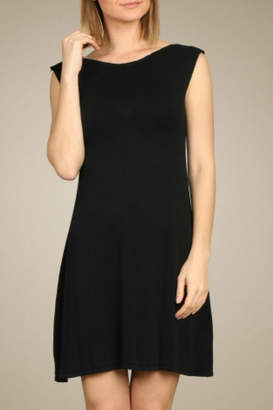 M. Rena Black Knit Dress